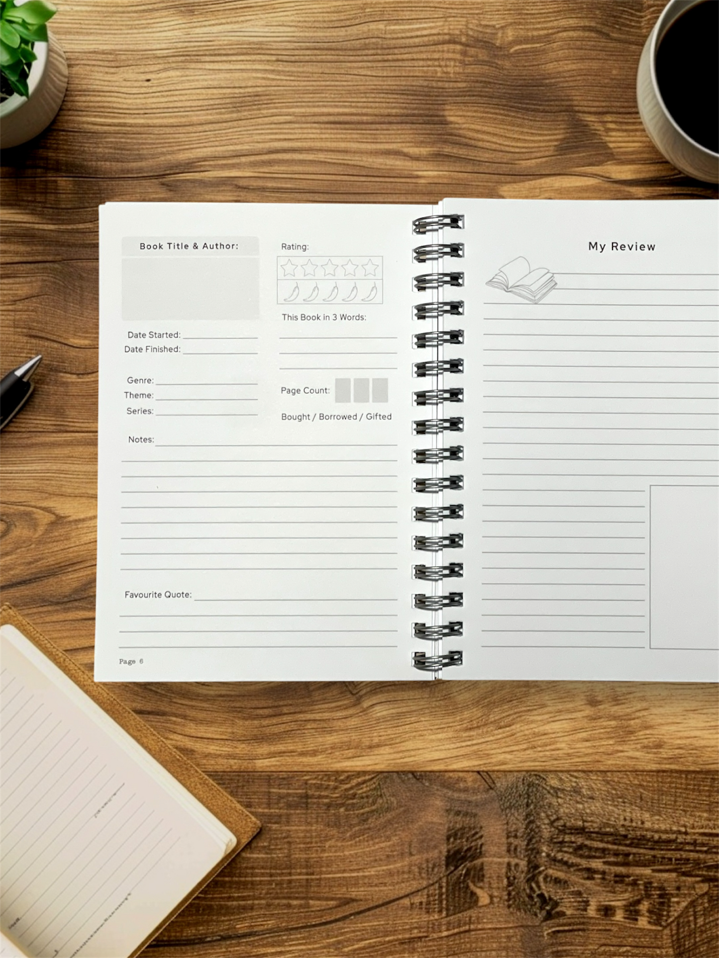 Wiro Book Review Journal - 52 Reviews