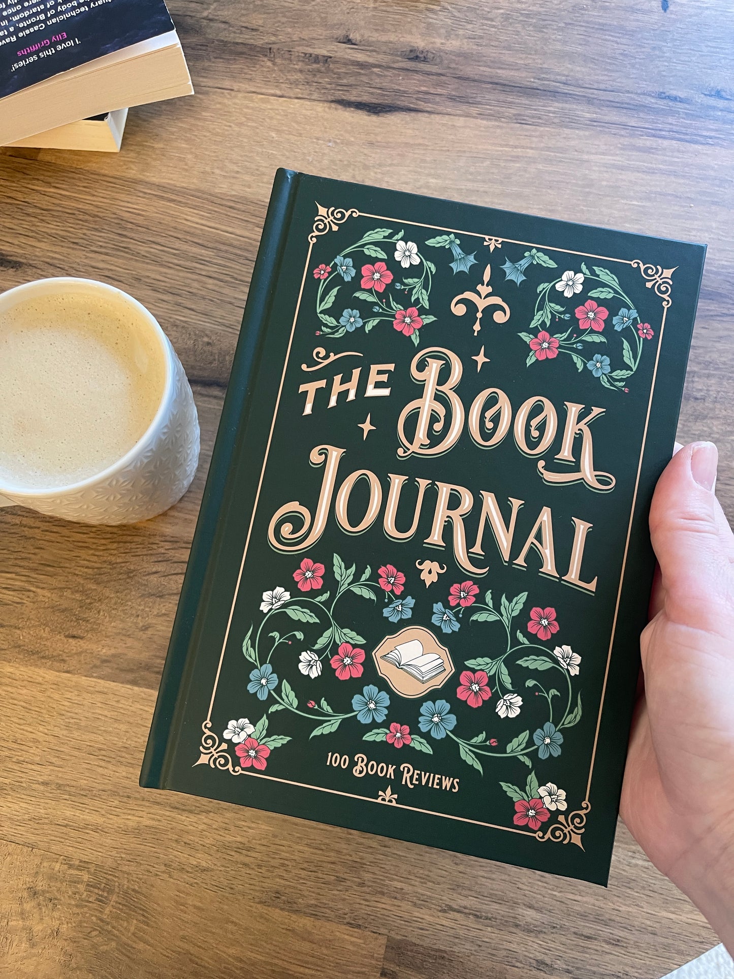 Hard Cover Reading Journal, 100 reveiws