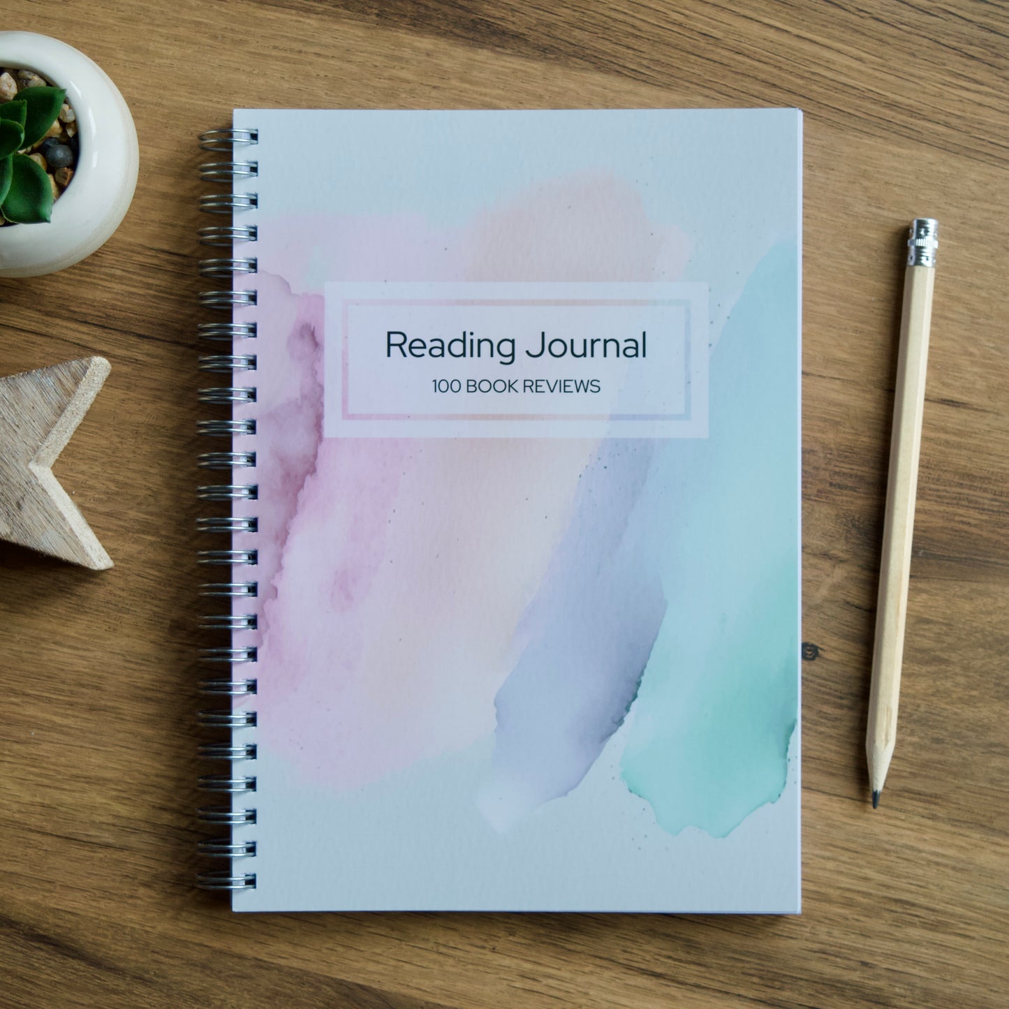 Reading Journal - A5 Wiro 100 Book Reviews