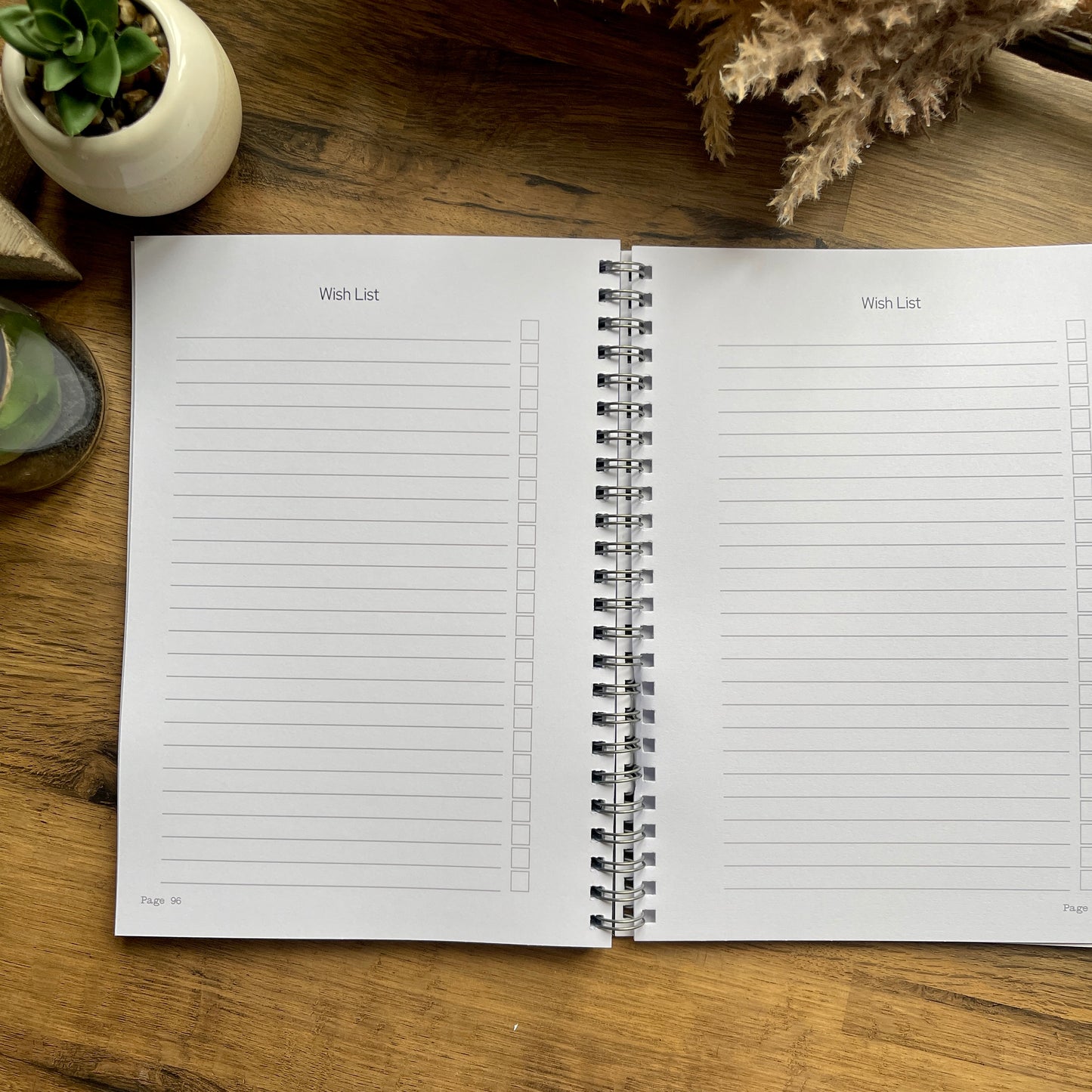 Book Journal - 100 Reviews Wiro bound A5 Reading Tracker